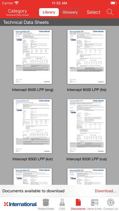 International Marine Coatings Screenshot