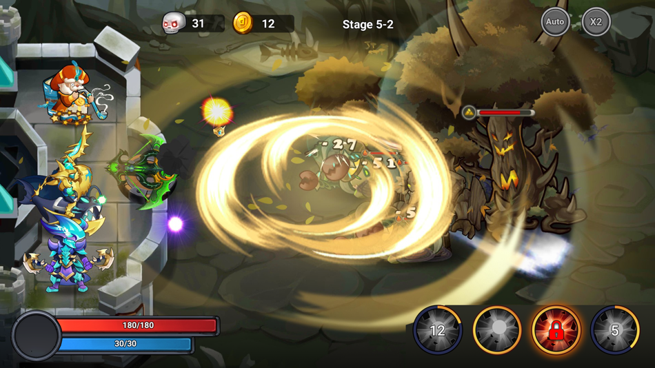 #2. Castle Defender: Idle Defense (iOS) 来自: Unimob