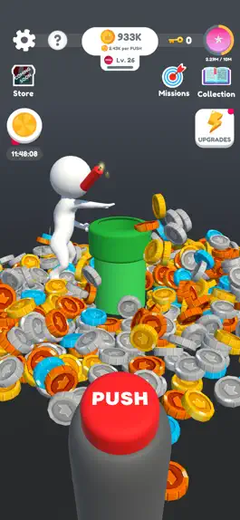 Game screenshot Idle Coin Button: Bitcoin game hack