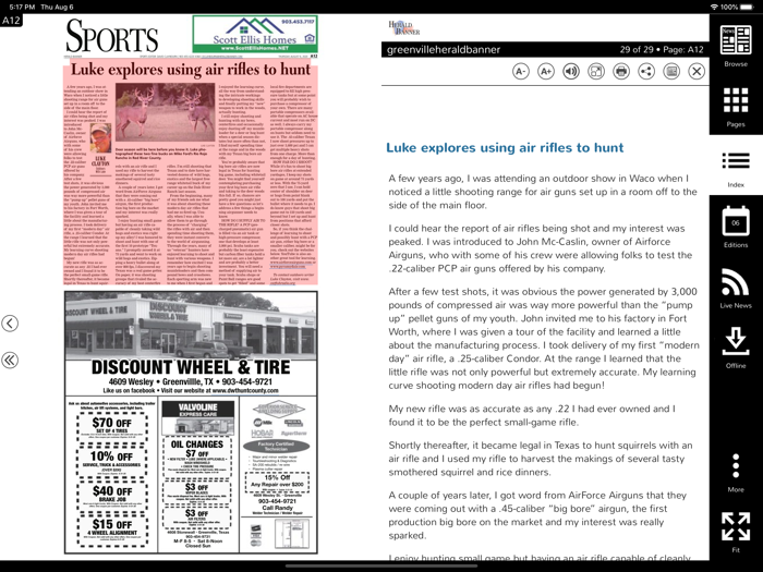 Herald Banner- Greenville TX