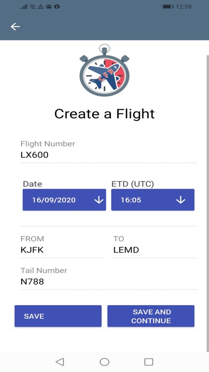 Captain Flight Report