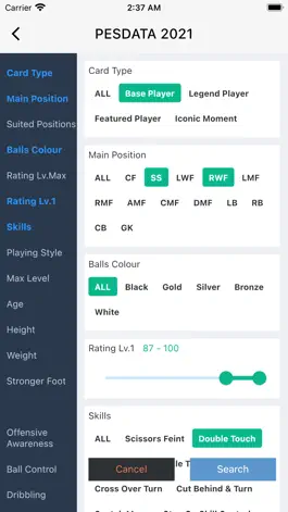 Game screenshot PESData - eFootballDB & PESDB apk