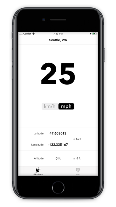 GPS Data - Speed & Altitude screenshot 4