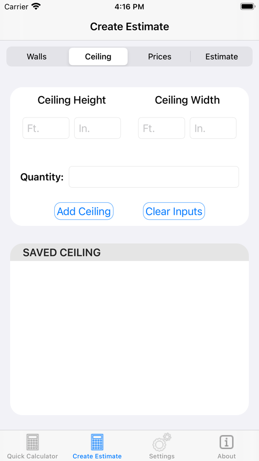 #3. Calculate Drywall (iOS) Podle: Brandon Grow