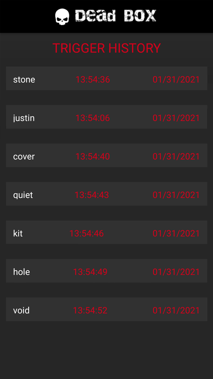 DeadBox - Ghost Hunting App