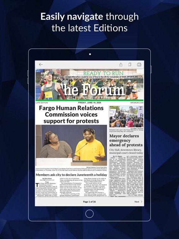 The Forum E-paper screenshot 4