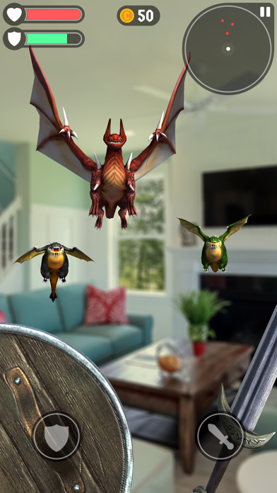 Dragon Hunter AR Screenshot