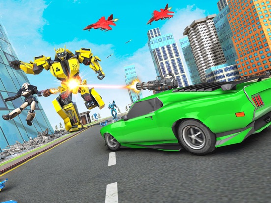 Screenshot #6 pour Mousse Guerrier Robot Avion