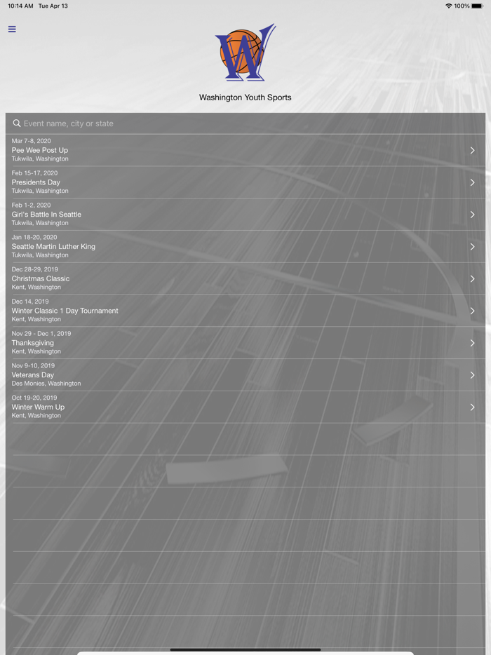 Washington Youth Sports