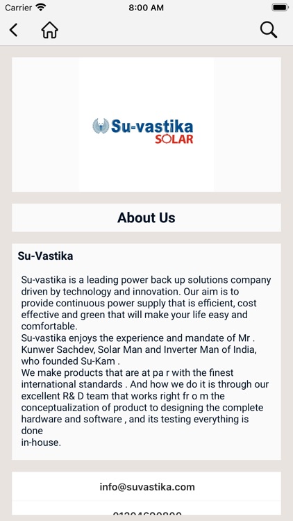 Su-Vastika Product Catalog