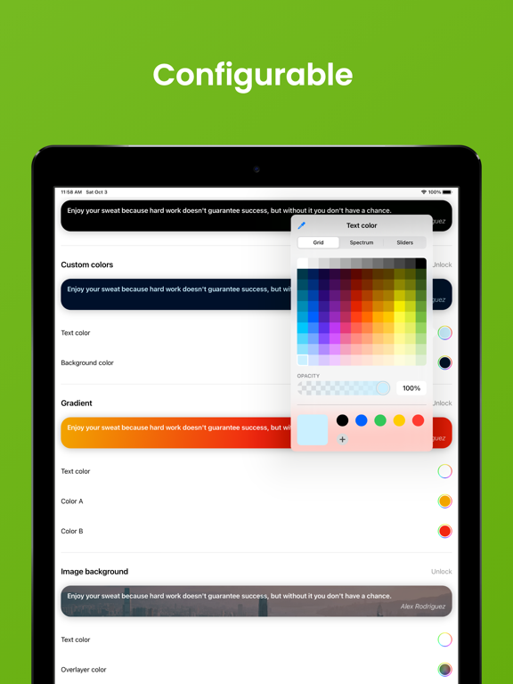 Screenshot #5 pour Quotes Widgets