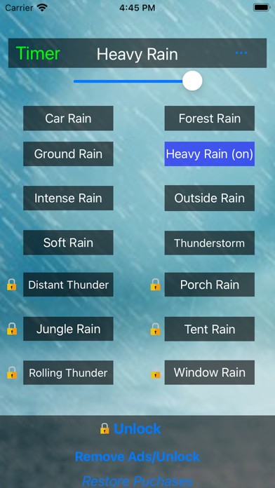 Rain Sound Central Screenshot