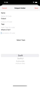 Snippet Holder screenshot #10 for iPhone