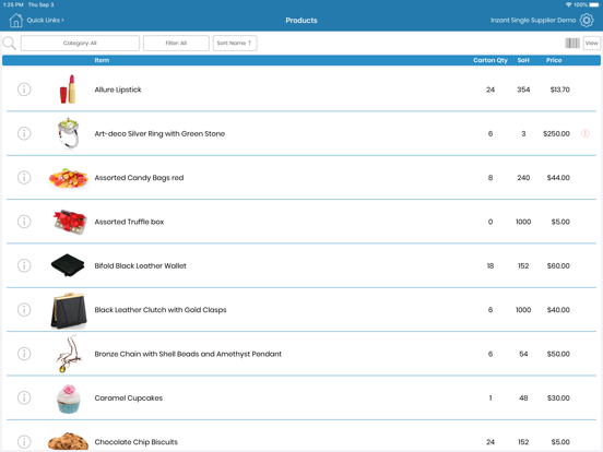 Screenshot #5 pour Inzant Sales: Ordering and CRM