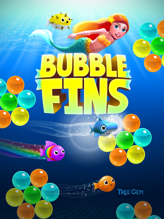 Screenshot #4 pour Bubble Fins - Bubble Shooter