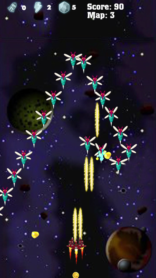 #9. Space Attack - Alien Shooter (iOS) By: Phan Lao Kim
