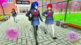 Game screenshot аниме школа 3D симулятор девуш mod apk
