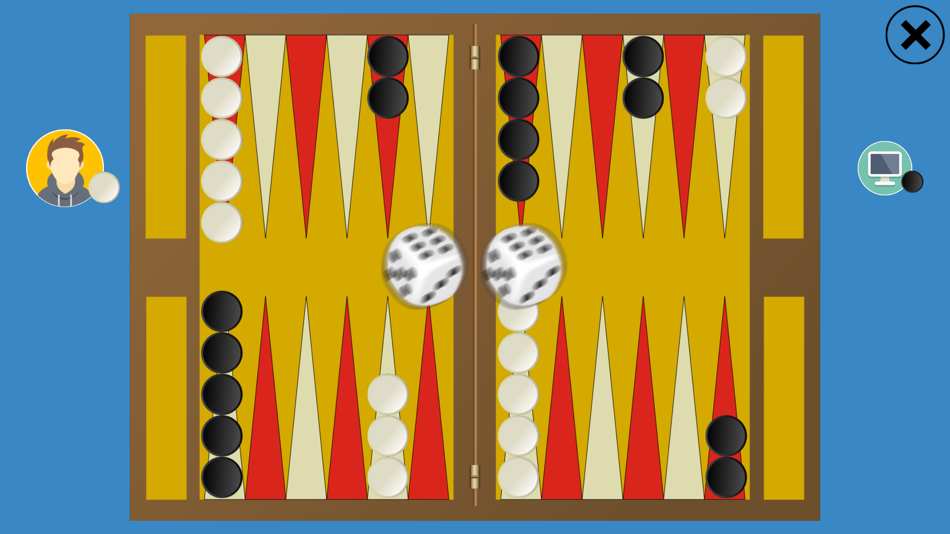 #1. Classic Backgammon Touch (iOS) 来自: Kevin White