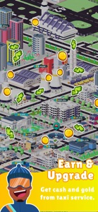 Taxi Inc. - Idle City Builder screenshot #6 for iPhone