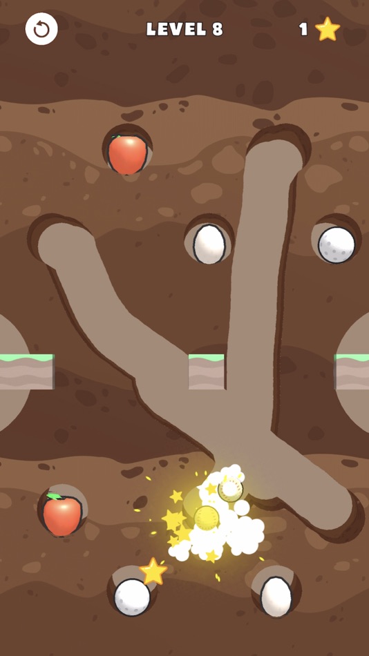 #4. Dig To Match (iOS) Podle: RedLine Games