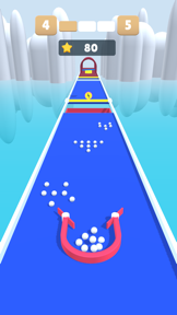 Collect Balls & Emoji screenshot