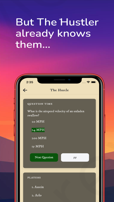 The Hustle - Trivia Party Game Screenshot