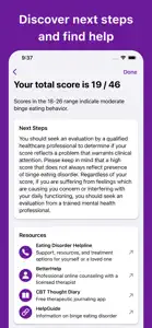 Binge Eating Disorder Test screenshot #3 for iPhone