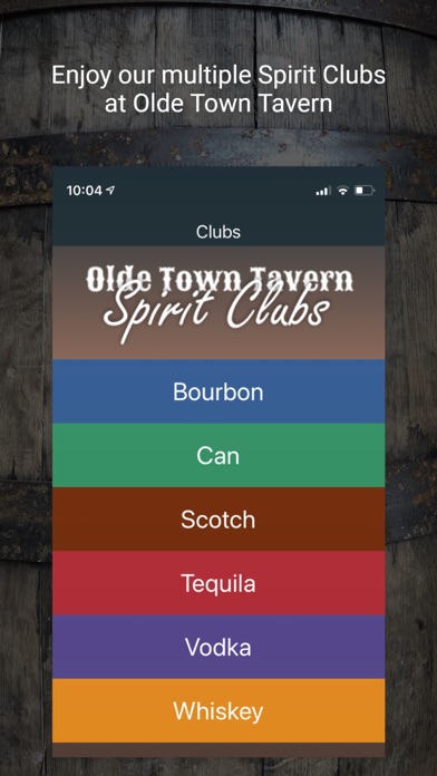 Olde Town Tavern Spirit Clubs Screenshot