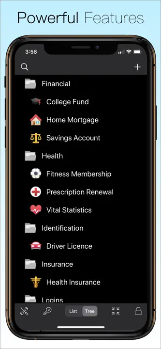 Password Manager Data Vault: Screenshot 2 von 10