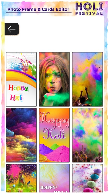 Holi Photo Frame & Card Editor screenshot-4