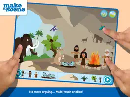 Game screenshot Make a Scene: Dinosaurs hack