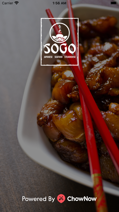 Sogo Japanese Restaurant Screenshot