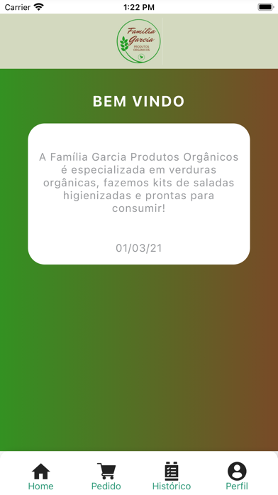 Orgânicos Família Garcia Screenshot