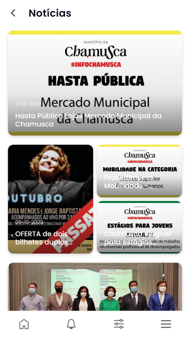 Município da Chamusca Screenshot
