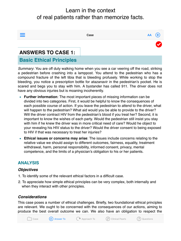 Screenshot #6 pour Case Files Medical Ethics 1e