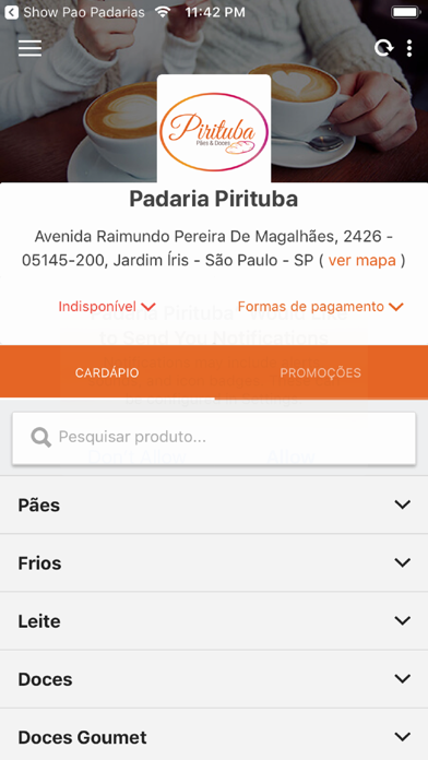 Padaria Pirituba Screenshot 2 - AppWisp.com Padaria Pirituba Screenshot 2 - AppWisp.com