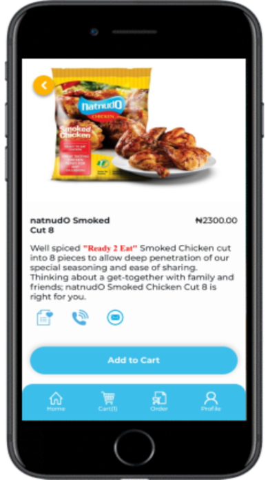 natnudO Foods Screenshot