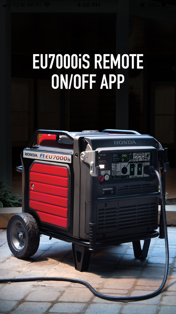 Honda EU7000iS Remote