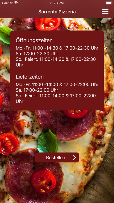 Sorrento Pizzeria Screenshot