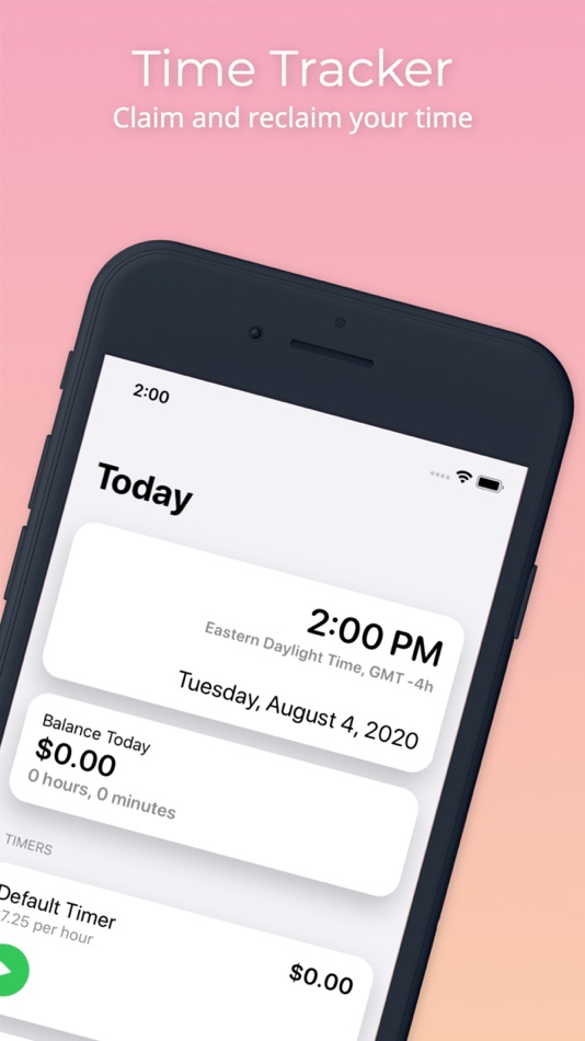 #1. Time Tracker: Manage your time (iOS) Podle: H2 Software