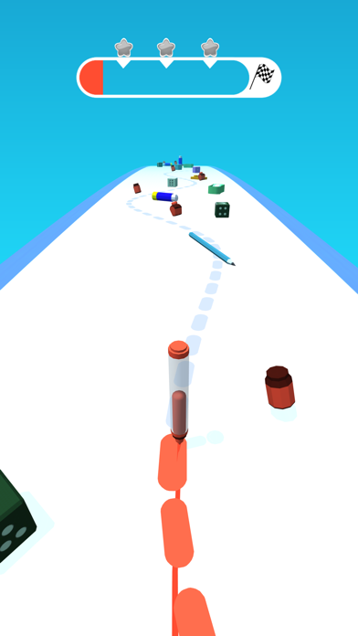 Screenshot #2 pour Pencil Runner 3D -Perfect Rush