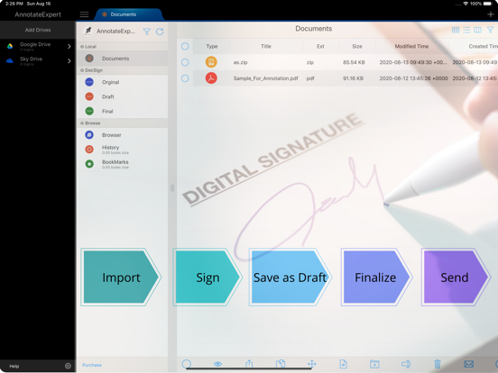 Screenshot #4 pour Sign Expert - eSign PDF, Word