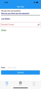 Vote - 2020 screenshot #3 for iPhone