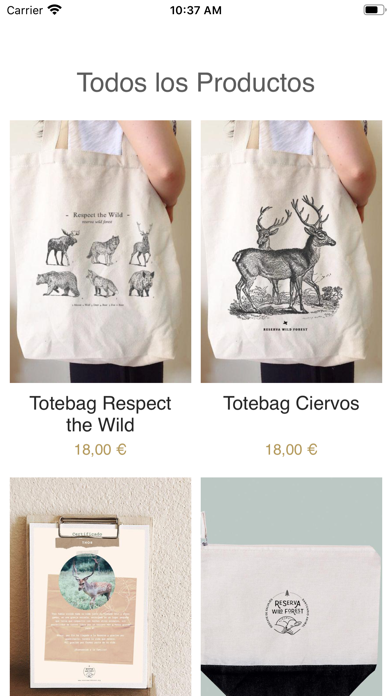 Tienda Reserva Wild Forest Screenshot