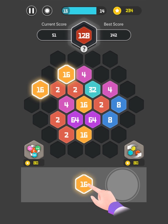 Screenshot #6 pour HexPop - Hexa Puzzle Games