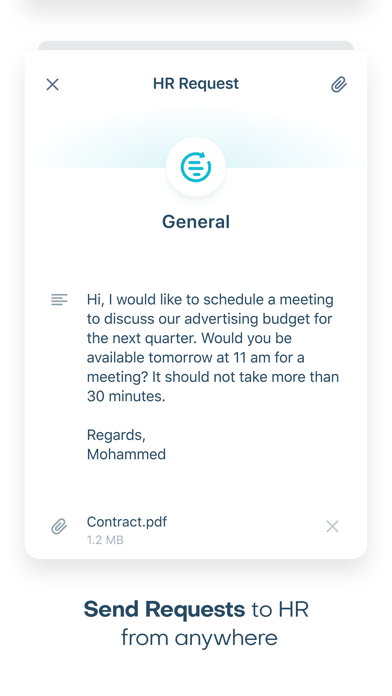 PalmHR Screenshot