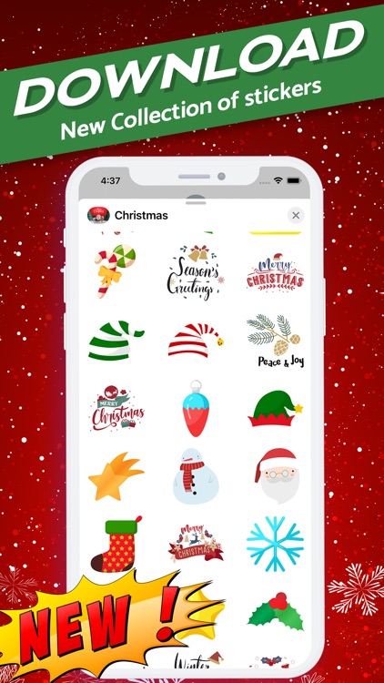 Christmas Awesome Stickers