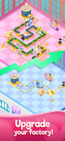 Game screenshot Idle Candy Factory! apk
