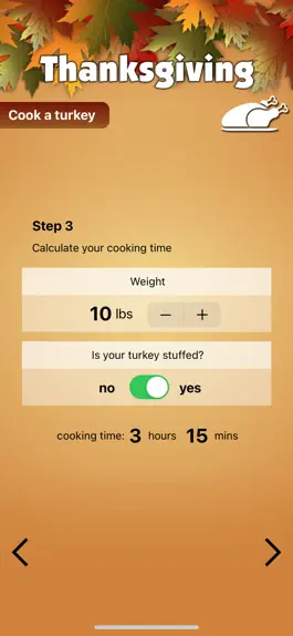 Game screenshot Thanksgiving App hack