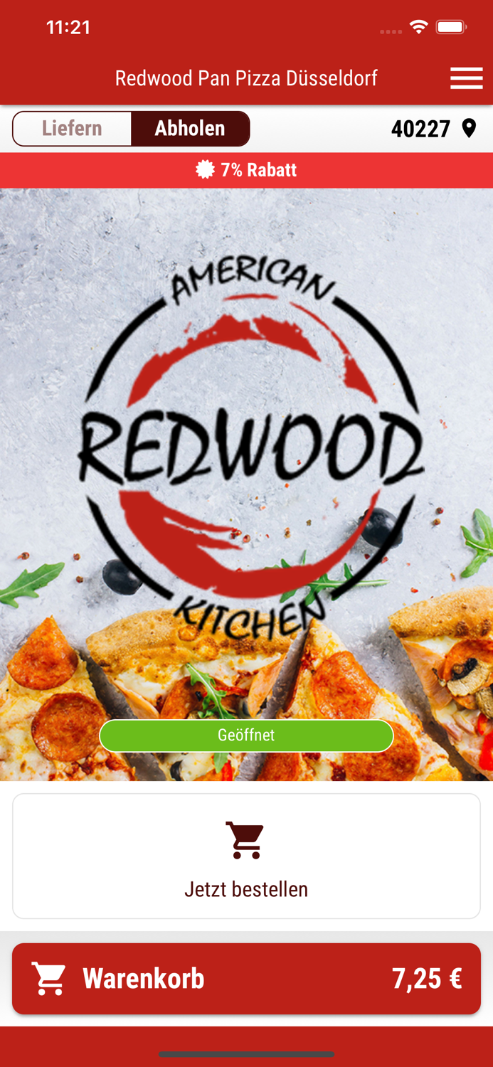 Redwood Pan Pizza Düsseldorf